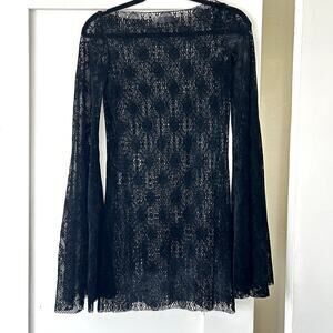 RARE Japanese Whimsygoth bell sleeve dress